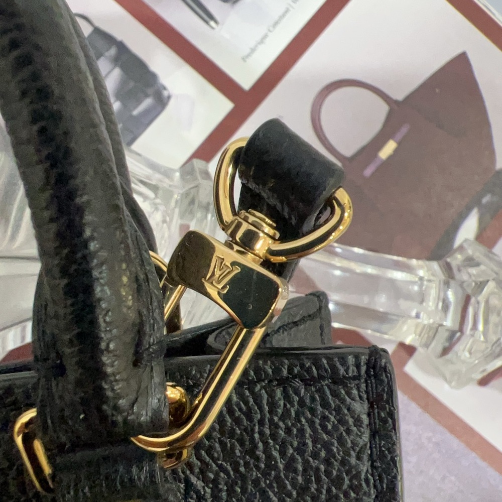 Louis Vuitton Black Monogram mini Tote Bag - Picture 5 of 16